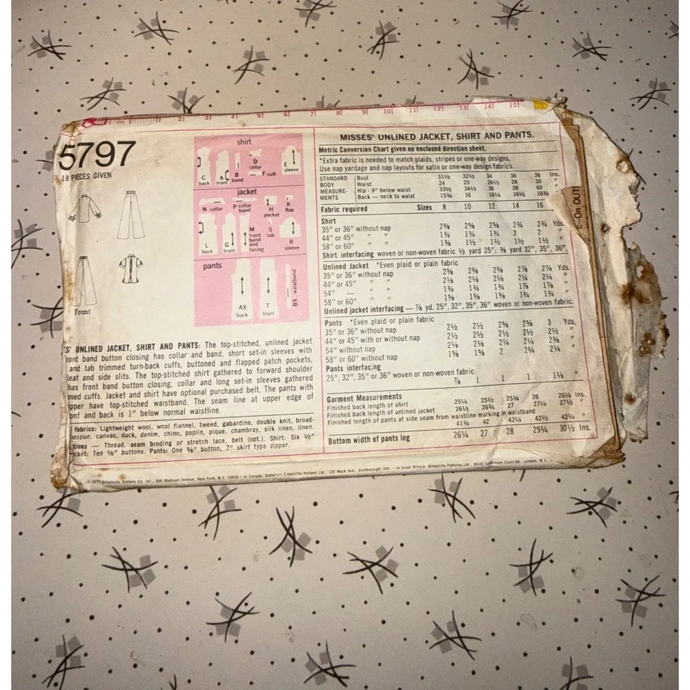 Simplicity vintage 1973